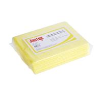 Jantex Heavy Duty Non-Woven Cloths Yellow (Pack 25)