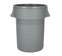 Jantex Heavy Duty Round Waste Bin, Grey, 160L, 160 L