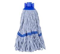 Jantex Highly Absorbent Deck Mop Head, Blue Stripe, 200g