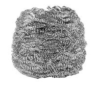 Jantex HZ168 Stainless Steel Heavy Duty Scourers, Pack of 10 | Tackles stubborn burnt-on food and grease easily, providing essential commercial suitability for busy catering kitchens.