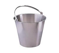 Jantex J807 Stainless Steel Cleaning Bucket, 12Ltr