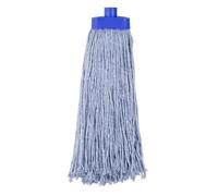 Jantex Kentucky Polyester Mop Head Blue, 450g | Colour-coded zoning prevents cross-contamination in busy commercial spaces, ensuring hygienic and efficient floor cleaning.