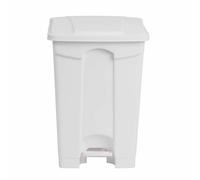 Jantex Kitchen Pedal Bin White 45Ltr Material - Polypropylene Capacity - 45Ltr