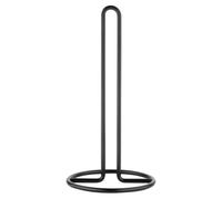 Jantex Kitchen Roll and Paper Towel Holder, Black Finish