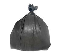 Jantex Light Duty Bin Bags 40Ltr Pack of 200, Black, 40 Ltr