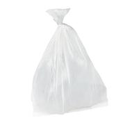 Jantex Medium Duty Bin Bag White, 50 Ltr, Box 200