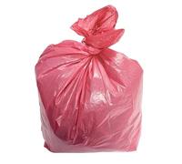 Jantex Medium Duty Bin Bags Red, 80 Ltr, Pack 200