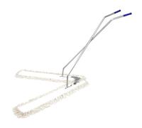Jantex Microfibre Replacement Sleeves for V-Sweeper, HZ845, White, 1 Pair