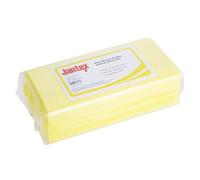 Jantex Non-Woven Cleaning Cloths 600x300mm (Pack of 50), Yellow