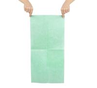 Jantex Non-Woven Cleaning Cloths, Pack of 50, Green