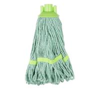 Jantex Polyester Deck Mop Head 230mm Green Stripe, 200g