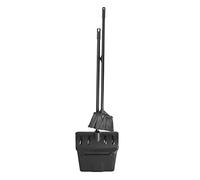 Jantex Polypropylene Lobby Dustpan and Broom Set 850mm, Black