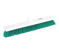 Jantex Hygiene Broom Soft Bristle Green 18in - [GK874]