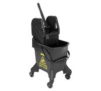 Jantex Tall Mop Bucket & Wringer Yellow Print, 21 L