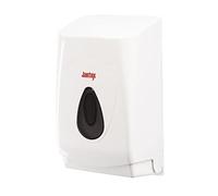 Jantex Toilet Paper Dispenser Wall-Mounted - Easy to Fit & Restock GF280