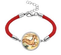 January December Capricorn Constellation Zodiac Lucky Red String Bracelet Rope Bracelet Handmade