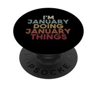 January Name January Personalized Name First Given PopSockets Adhesive PopGrip