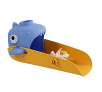 Janurium Bathroom Faucet Extender - Shark Design Long Extend Water Faucet Extender | Sink Attachment, Extension Faucet Cover, Hand Wash Helper for Kitchen Bathtub