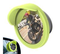 Janurium Blind Side Mirror - Clear Glass Safe Driving Tool - Convex Rear View Mirror - for Changing Lanes SUV RV Sedan Truck Drivers Owners Beginners Professionals
