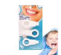 Janurium Children Toothbrush, Nano Tooth Cleaner Oral Tooth Wipes | Teeth Stain Remover, Childs Toothbrush, Oral Brush for Deep Teeth Cleaning