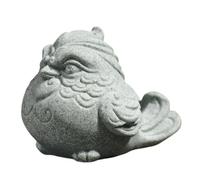 Janurium Chinese Tea Pet - Sand Color Tea Pet, Kungfu Tea Pet | Chinese Style Ancient Animal Statue, Sand Color Tea Pet Figurine, Handcrafted Table Centerpiece, Tea Accessories for Tea Tables