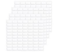 JANYUN 140 Pcs Mounting Putty, Double Sided Sticky Dots Removable Poster Putty Clear Sticky Tack for Wall Hanging Pictures Baloon Crafts No Trace Adhesive Sticky Putty for Home Office Decor (20x10 mm)
