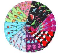 JANYUN 24 Pack Ice Pop Sleeves Neoprene Freezer Pop Sleeve Popsicle Covers Holders Bags BPA-Free for Kids Party Supplies (Colorful)