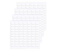 JANYUN 280 Pcs Mounting Putty, Double Sided Sticky Dots Removable Poster Putty Clear Sticky Tack for Wall Hanging Pictures Baloon Crafts No Trace Adhesive Sticky Putty for Home Office Decor (13 x8 mm)