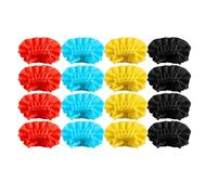 JANZU 120pcs Disposable Microphone Sanitary Windshield Portable Microphone Cover for Karaoke Recording Room News Interview And