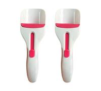 JANZU 2pcs Cake Batter Distribution Scoop, One-Touch Sliding Button Dispenses Batter, Home Batter Dispenser Baking Tool