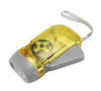 JANZU 3 Flashlight a Del generator of the wind turbine manually buckling Camping