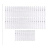 JANZU 50Pcs / Lot 5Ml Empty Transparent Plastic Bottle Makeup Perfume Atomizer Refillable Bottle