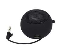 JANZU Mini Speaker Portable Rechargeable Travel Speaker with Aux Input Wired 3.5mm Headphone Jack