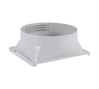 JANZU Portable Air Conditioner Exhaust Hose Coupler Window Adapter A/C Unit Tube Connector Parts & Accessories Square to Round