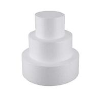 JANZU Round Cake Dummy 4 inch / 6 inch/ 8 inch (Cake Dummy Set 4 inch 6 inch 8 inch)