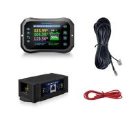 JANZU WiFi Coulomb Meter RV Battery Monitor Battery Capacity Indicator Tester Power Volt-Ammeter for All Batteries B