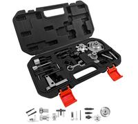 JAOGAUS Engine Timing Tool, Carbon Steel Camshaft Locking Tools Set with Tool Box Compatible with VW Audi A6L 2.7, Q7 3.0TDi, 4.0 4.2Tdi V8 CRD A4, A5, A6, A8, Q5, Q7 2.0D 2.7D 3.0TDI Engine