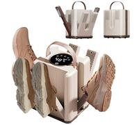 JAOGAUS Shoe Dryer, Electric Boot Dryers with 6 Drying Racks, Foldable Constant Temperature Shoes Dryer with Timer for Drying Shoes Boots Socks