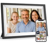 JAOKPO Digital Photo Frame 10.1 Inch WiFi IPS HD Smart Digital Photo Frame with App and USB Port, Electronic Photo Frame Charging from Phone, Perfect for