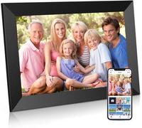 JAOKPO - WiFi Digital Photo Frame, 10.1 inch Smart Digital Frame with APP, 1080P IPS FHD Electronic Photo Frame with Slideshow, Perfect for