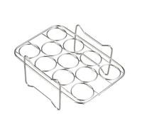 Jaopary 1 PCS Egg Steamer Rack Stainless Steel Air Fryer Rack Replacement Air Fryer Accessories for Foodi DZ201/401
