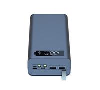 Jaopary 12X18650 Charging Battery Case Welding Free Battery Storage Box DIY Power Bank Case T12 with Light 18650 Battery Box