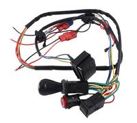 Jaopary Children Electric Car DIY Modified Wires and Switch Kit, Kids Electric Car 4WD Ride on Toys Parts Accessories Single Line
