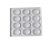 Jaopary Clear Polycarbonate Dacquoise Cake Mold Oval Dakovaz Macaron Mould Cake Decorating Tool Bakeware