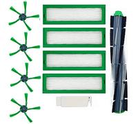 Jaopary Replacement Roller Brush Side Brushes HEPA Filter for Kobold VR200 VR300 Robot Vacuum Cleaner Accessories