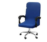 Jaotto Cover for Office Chair Seat Spandex Office Chair Cover Washable Rotating Universal Office Chair Covers for Computer Armrests Chair,Blue