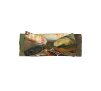 JaoXer Brook Trout Fly Fishing Baby Bow Headband â€“ Soft Bow Hair Accessories for Baby, Newborn, Infants, Toddlers and Kids