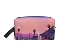 JaoXer Large Travel Cosmetic Bag â€“ Reusable The Old Hollywood Print Dopp Kit for Toiletries, Portable Organizer for Men and Women, White, One Size