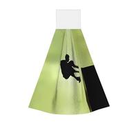 JaoXer Skateboard Coral Velvet Hand Wipes Hanging Towel - Quick Dry Cleaning Cloths for Kitchen, Bathroom, Camping & More