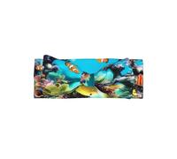 JaoXer Tropical Fish Baby Bow Headband â€“ Soft Bow Hair Accessories for Baby, Newborn, Infants, Toddlers and Kids